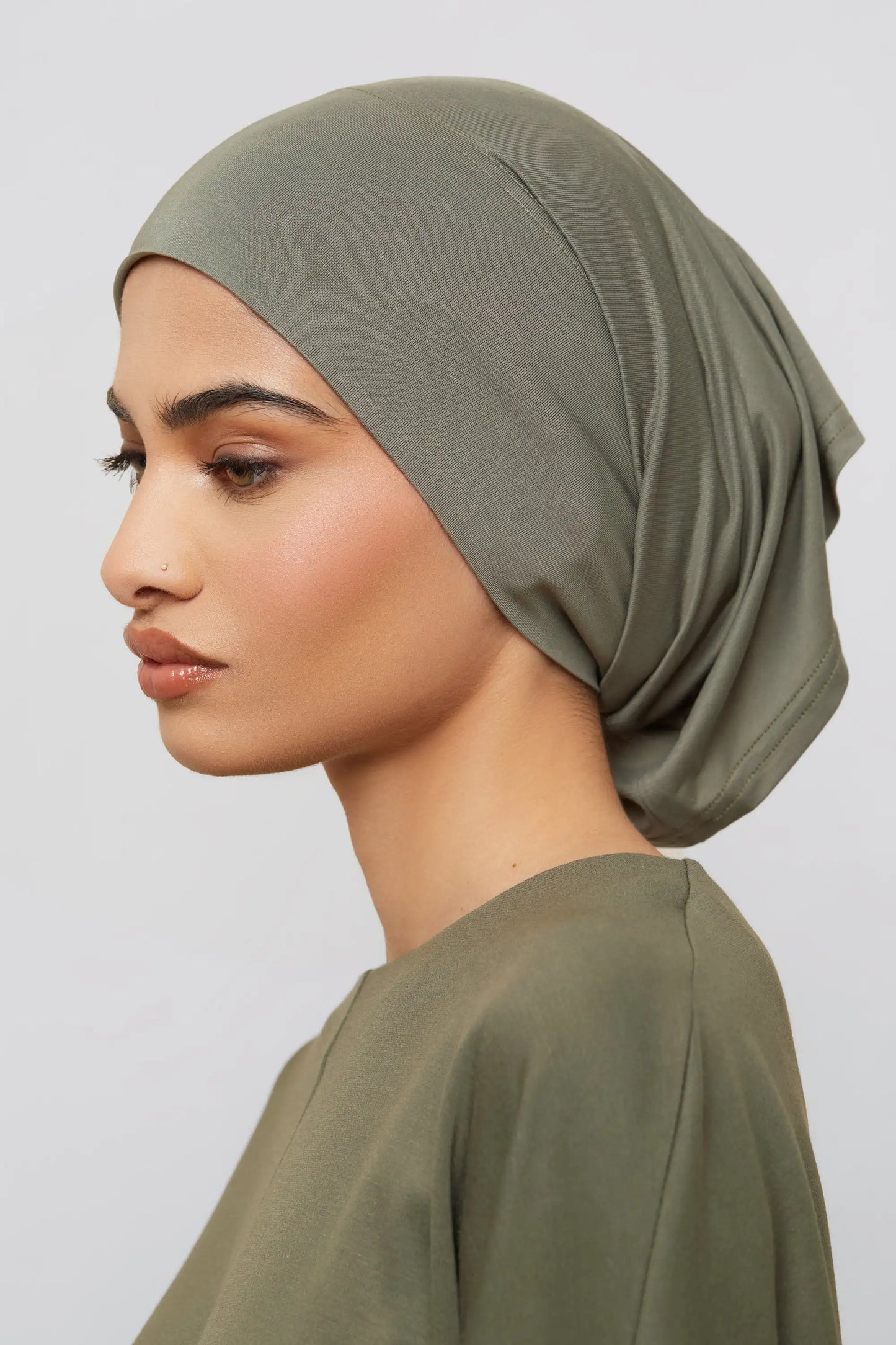 56colors Fashion Women Inner Hijab Tube Muslim Cap Bonnet Plain Islamic Underscarf Bamboo Jersey Undercaps