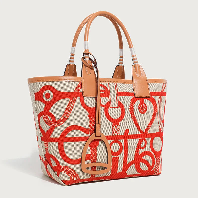 New Fashion Women's Tote Bag Trend Brand Versatile Shoulder Bag High Quality Temperament Crossbody Bag Designer Luxury Handbag