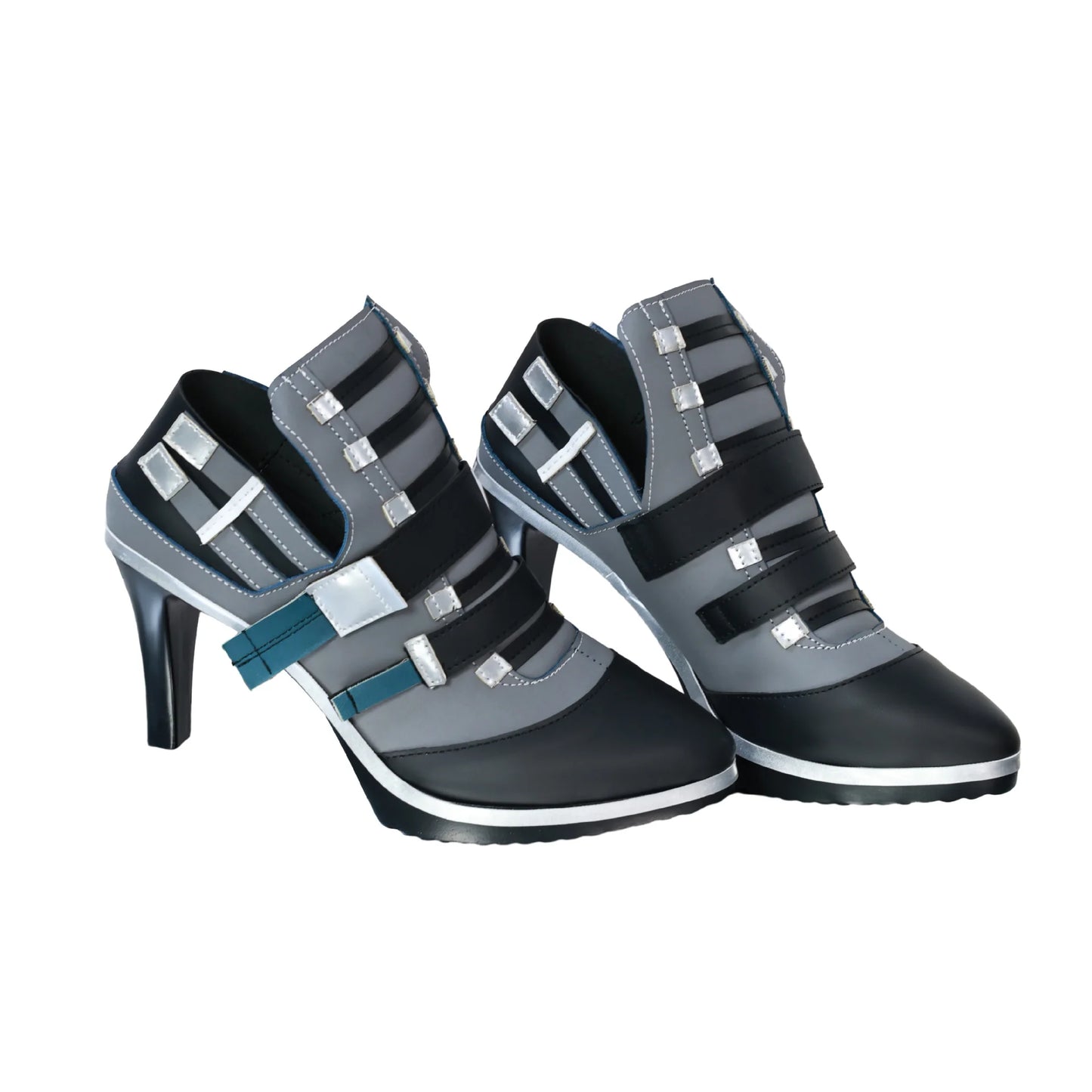 [Olmee] In Stock Tsukishiro Yanagi Cosplay Shoes ZZZ Zenless Zone Zero Long High Heels Boots Halloween Xmas