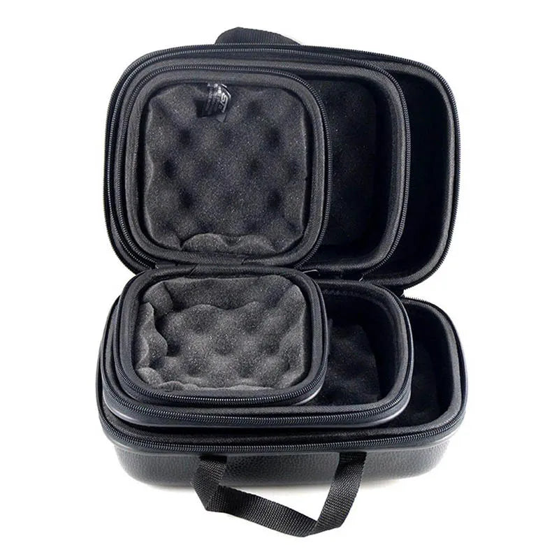 Fishing Tackle Storage Bag Waterproof Holder Pouch Fishing Protective Case Spinning Reel Shockproof Box for 1-2 Fishing Reels