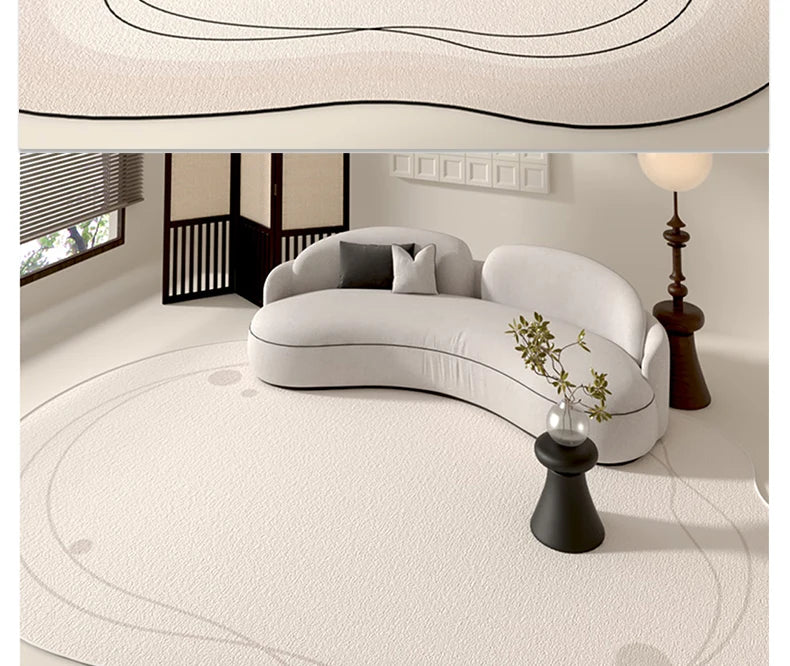 Living Room Carpet Home Decoration Luxury Modern Rug Big Size Irregular Floor Mat Anti-slip Bedroom Large Area Rugs שָׁטִיחַ 양탄자