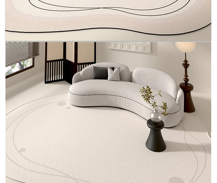 Living Room Carpet Home Decoration Luxury Modern Rug Big Size Irregular Floor Mat Anti-slip Bedroom Large Area Rugs שָׁטִיחַ 양탄자