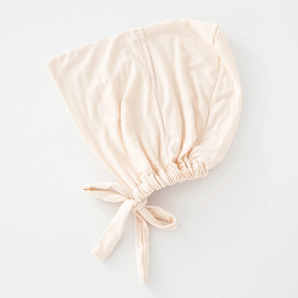 82 Colors Tie-Back Undercaps Fashion Women's Inner Hijab Muslim Cap Bonnet Plain Islamic Cotton Spandex Jersey DEW Underscarf