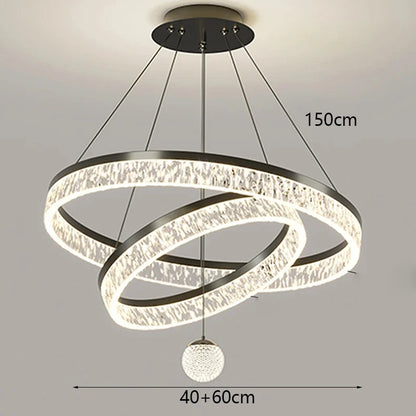 Modern home decor led lights pendant light lamps for living room Chandeliers for dining room hanging light indoor lighting