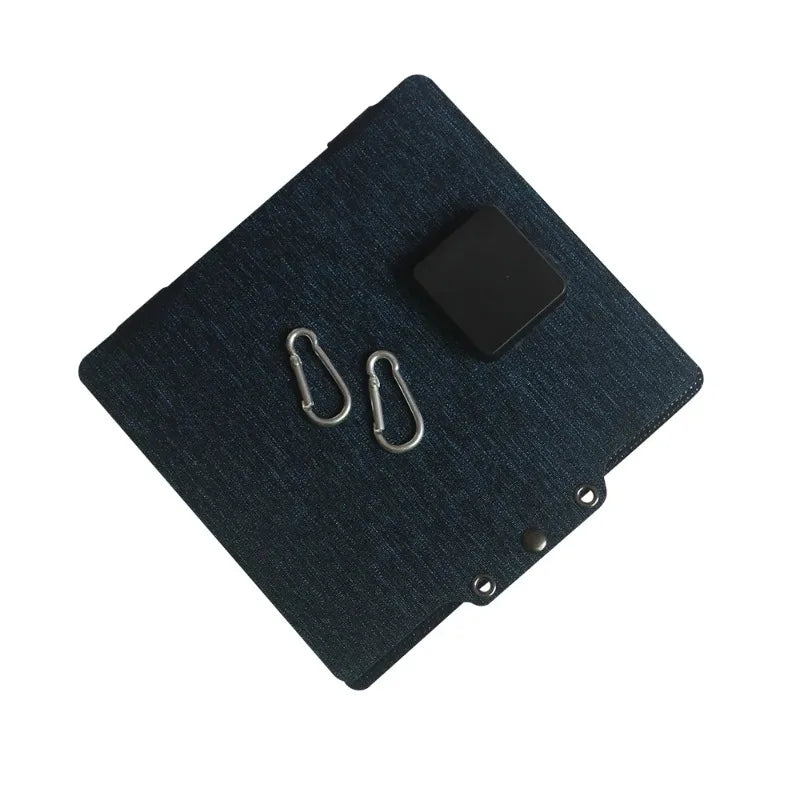 5V 10W ETFE Portable Foldable Solar Charge Panel USB/Type-C Output Foldable Solar Bag Fast Charging for Power Bank Phone Charge