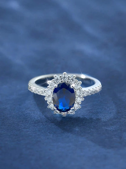 925 Sterling Silver Classic Gorgeous Zircon Queen's Crown Ring For Women Engagement Wedding Luxury High Quality Fine Jewelry