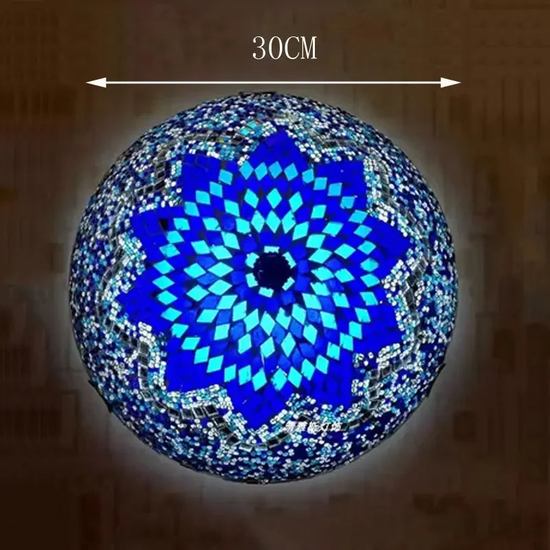 Stained Glass Ceiling Lamps Led Lights for Living Room Bedroom Chandelier Kitchen Lighting Fixture Tiffany Home Luminaria Decor
