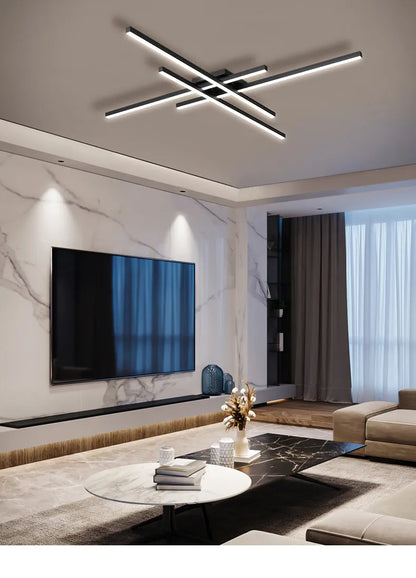 Ceiling light simple modern bedroom  atmosphere duplex villa hall Nordic lamps minimalist living room lamp room ceiling lights