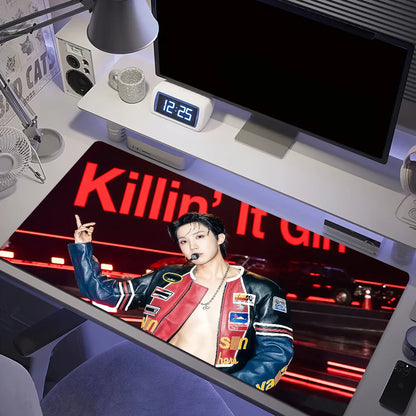 Mouse J It Pad Anti-fray Home Custom Dancer Ergonomic Office Hope Rubber Girl Large Singer Desk Mat Keyboard PC Killin Non-slip
