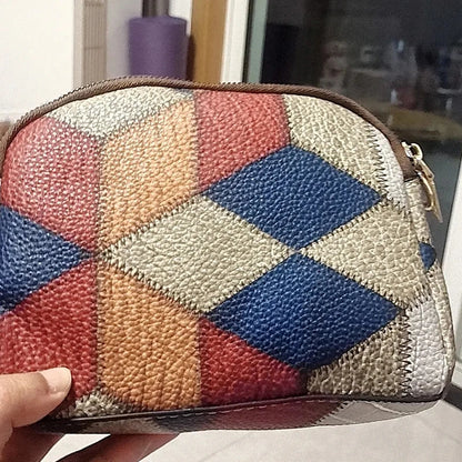 Vintage Female Shoulder Bags Fashion Shell Bag Patchwork PU Leather Women Bag Hobo Ladies Handbag Big Casual Tote Bags