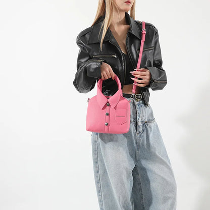 PU Square Compact Shoulder and Crossbody Bags Zipper Unique Design High Quality Hand Bags for Women 2026 Designer Style Bolso