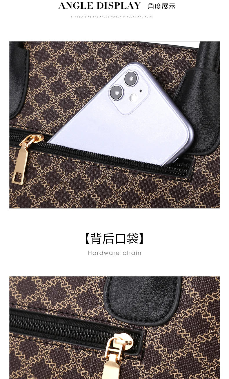 High Quality Ladies Shoulder Bag Women Handbag Designer Large Capacity Printing Women's Shopping Messenger Bags Bolso Mujer