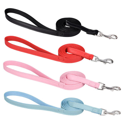 PU Dog Collar with Spike Rivet Adjustable Anti-Bite Pet Collars for Small Medium Large Dogs Bull Terrier Doberman Pinscher