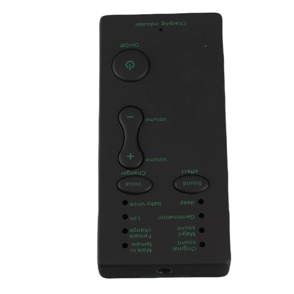 Audio Sound Card Portable Mini Voice Changer Live Broadcast Sound Card For Mobile Phone PC (English Version) External Sound Card
