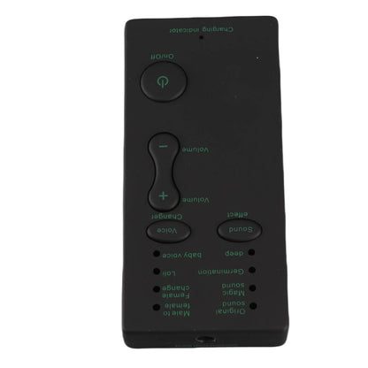 Audio Sound Card Portable Mini Voice Changer Live Broadcast Sound Card For Mobile Phone PC (English Version) External Sound Card