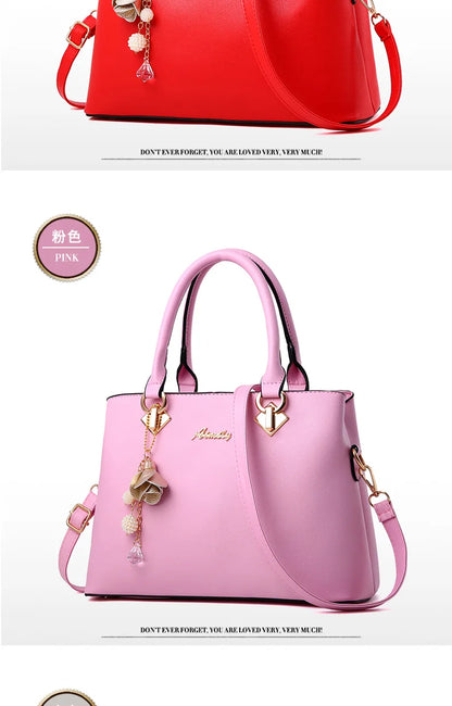 Luxury Handbags Women Bags Designer High-quality Leather Shoulder Bags for Women 2025 Casual Solid Color Purse and Handbags Sac