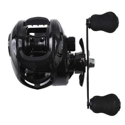 Max Drag 12kg Left/Right Hand Baitcasting Reel High Speed 7.2:1 Gear Ratio Fresh Saltwater Magnetic Brake System Ultralight Reel