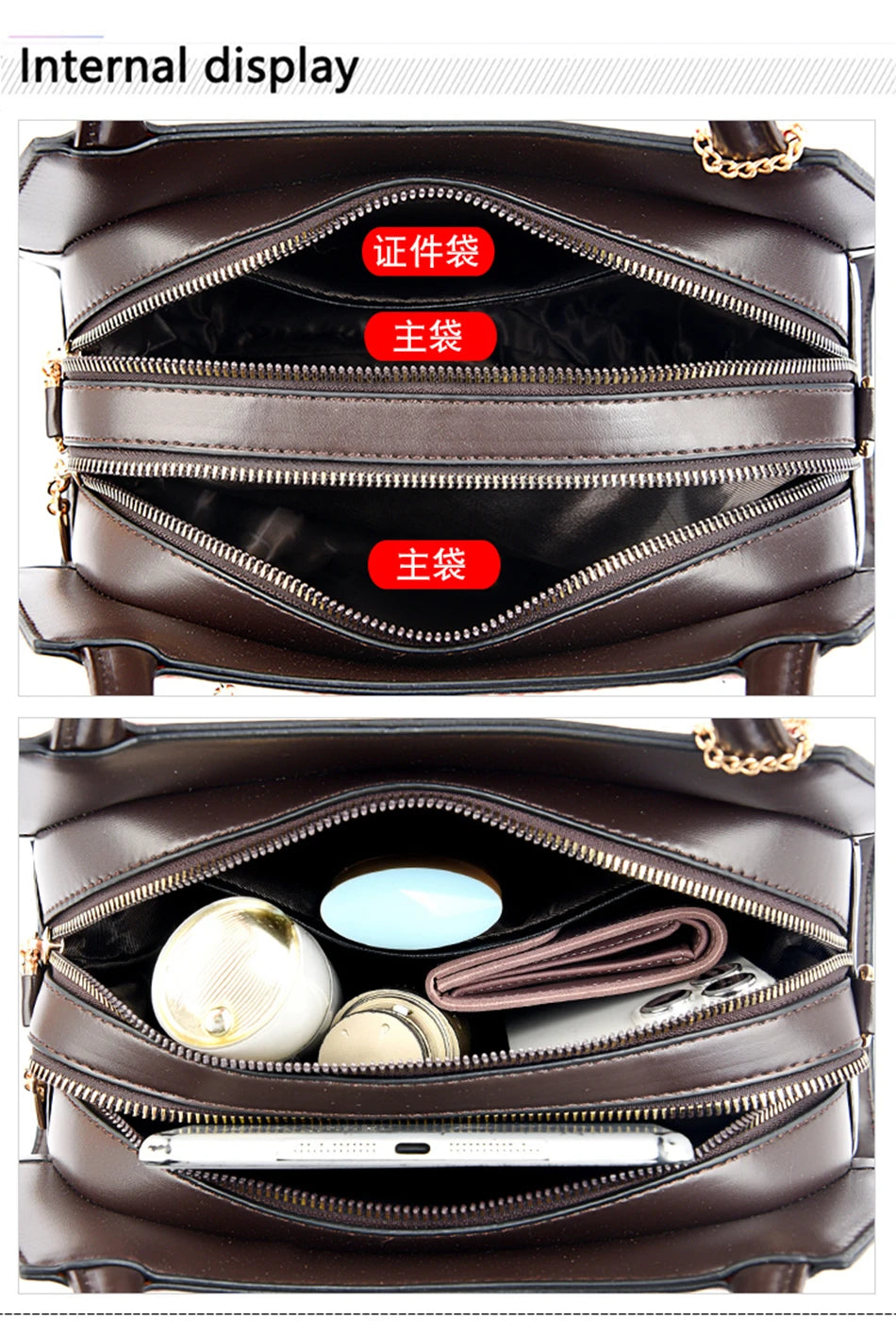 New Women Bag Luxury Designer Cowhide Handbags for Women Famous Brands Crossbody bag for Women Leather Shoulder Bags Sac a main