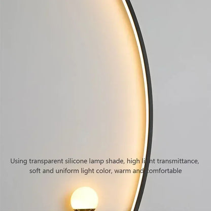 LED Wall Lamp 55/105CM Smart Remote Control Left Right Lighting Wall Sconces Bedroom Bedside Living Room Home Led Lights Lustre