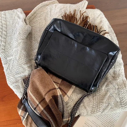 High Quality Women Pu Leather Shoulder Bag Fashion Designer Ladies Messenger Bags New Luxury Female Large Capacity Crossbody Bag