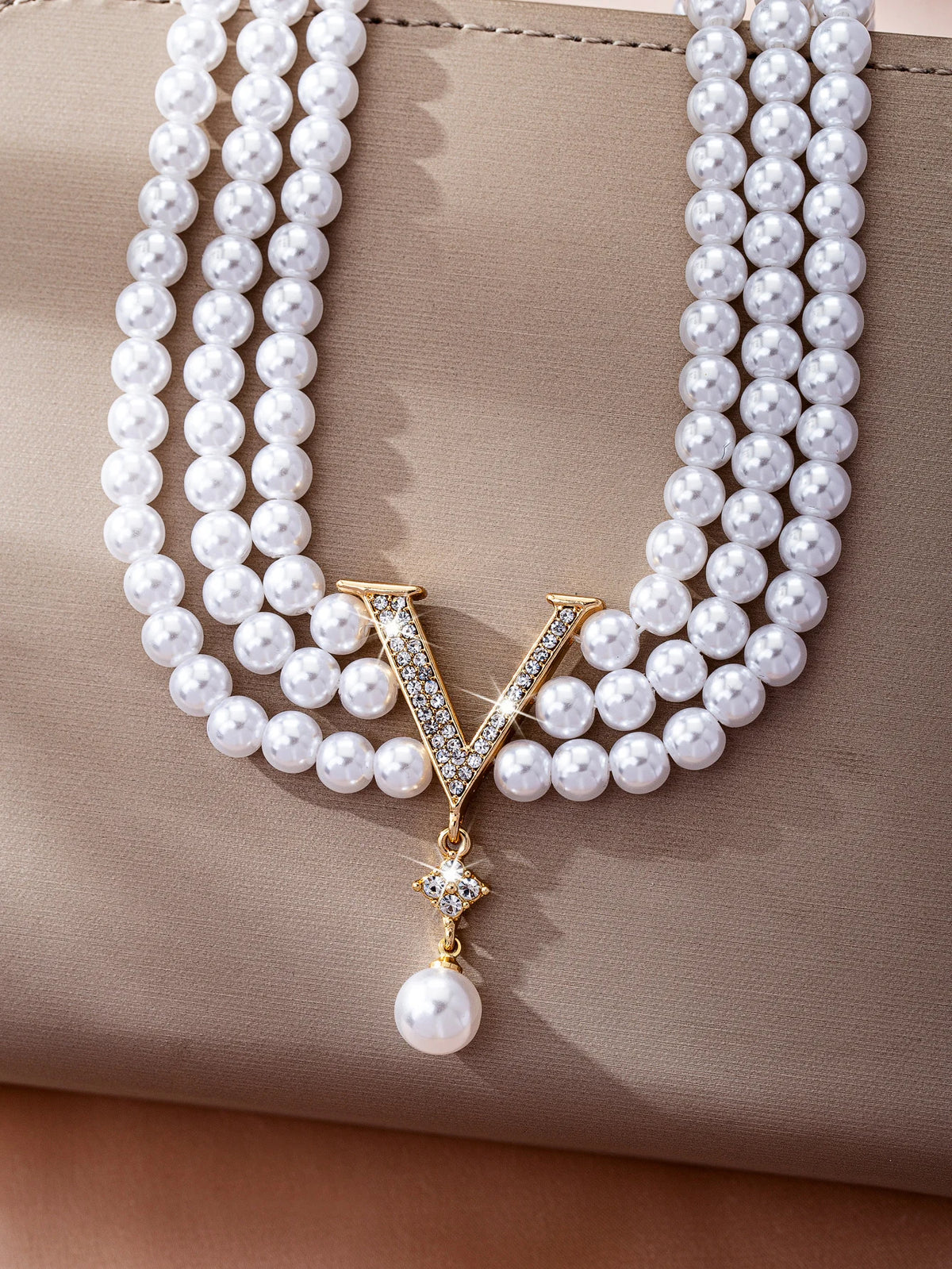 Elegant Summer Luxury Imitation Pearl High-End Women's Jewelry Necklace