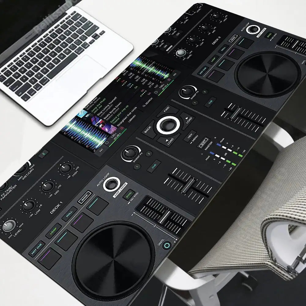 Large gaming computer easy to operate PC gamer rubber mousepad laptop radio DJ controller workbench keyboard pad office desk pad
