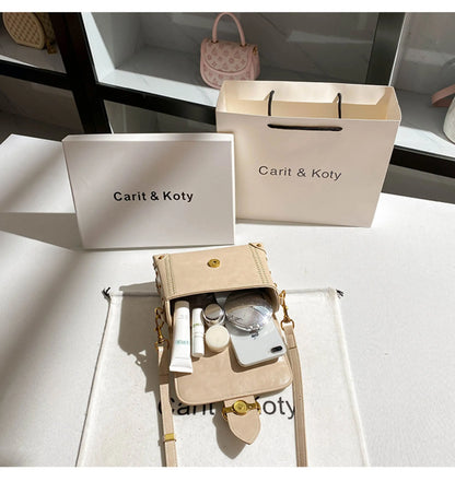 2025 Winter New in Handbags and Luxury Designer Bags for Party Popular and Delicate Square Make Up Handbag with Premium Leather