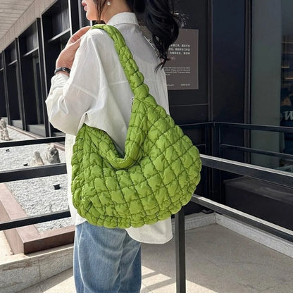 Cloud Crossbody Bag Soft Dumpling Tote Bag Fashion Satchel Bag Large Capacity Sling Bag Solis Color Casual Bags