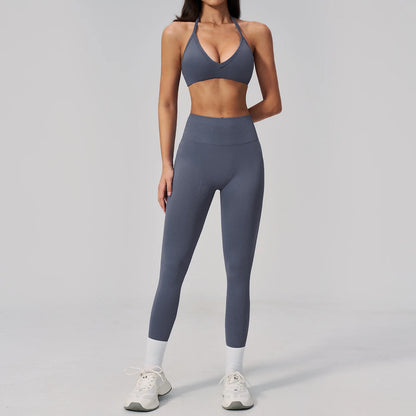 Fitness Suit 2PCS Women's Tracksuit Yoga Set Sports Outfits Gym Clothes Running Push Up Sportswear Female Workout Yoga Clothes