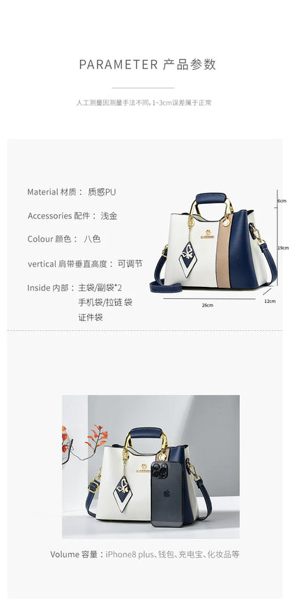 Fashion Handbag for Women Ladies Top Handle Satchel Shoulder Bags Cat Purse