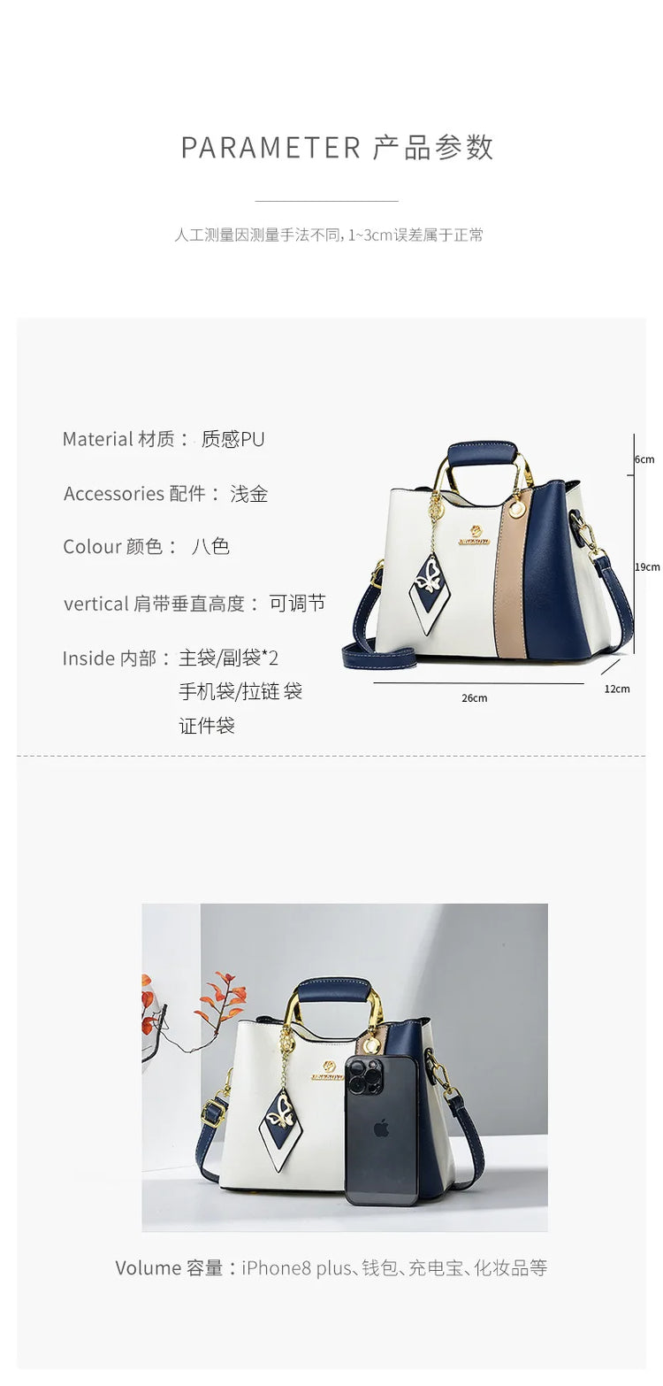 Fashion Handbag for Women Ladies Top Handle Satchel Shoulder Bags Cat Purse