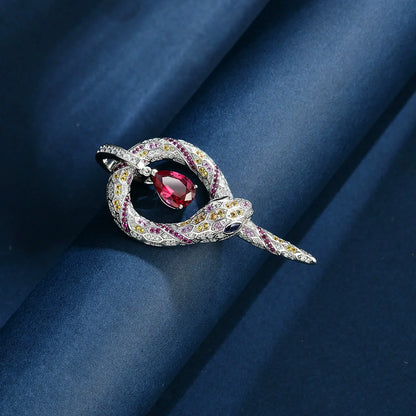 WUIHA Vintage 925 Sterling Silver 7 * 10 MM Lab Sapphire Ruby High Carbon Diamond Gemstone Wedding Engagement Pendant Necklace