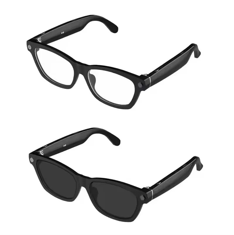 Smart Glasses W610 with Camera 8 Million Pixels Wi-Fi Touch Control Dual-microphone Noise Reduction AI Translation Sunglasses