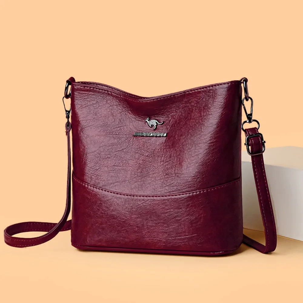 Genuine Brand PU Leather Sac Luxury Handbags Women Bags Designer Shoulder Crossbody Hand Bags for Women 2026 Purses and Handbags