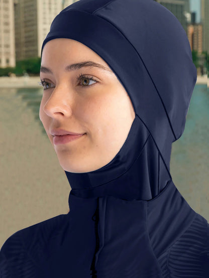 1PCS Burkini Femme Hijab Swim Bathing Hijab Women Summer Beach Instant Turban Cap