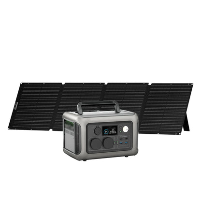 ALLPOWERS R600 Portable Power Station & Portable Solar Panel (option) Pure Sine Wave 299Wh Outdoor Solar Generator for Camping