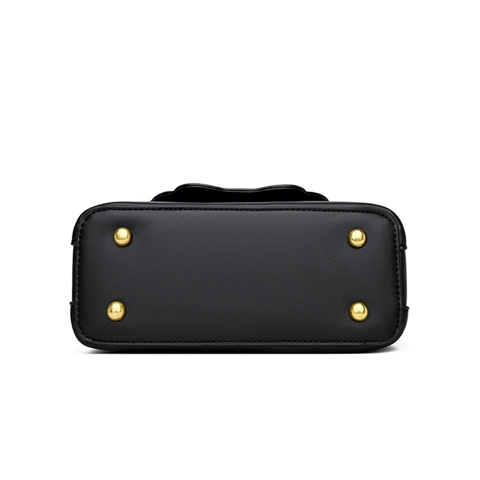 Fashion Embroidery Shoulder Bag Women Designer High Quality Leather Handbag Purse Ladies Small Crossbody Messenger Bag Female