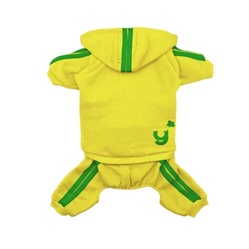 Spring Dog Jumpsuit Sports Suit for Small Dogs - Charming Pet Apparel for Chihuahua Terrier Beagle - Comfortable Clothing