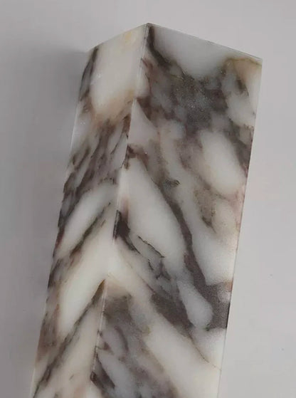 Cuboid Natural Marble Wall Lamp Art Design Dimmable Indoor Parlor Bedroom Stairs Bathroom Lighting