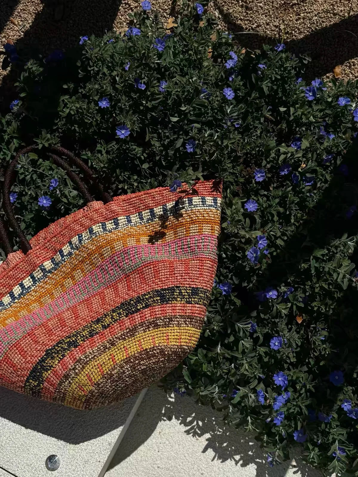 Color Raffia Straw Lady Shoulder Bag Designer Luxury Handbags Large Bag Handmade Summer Beach Purses