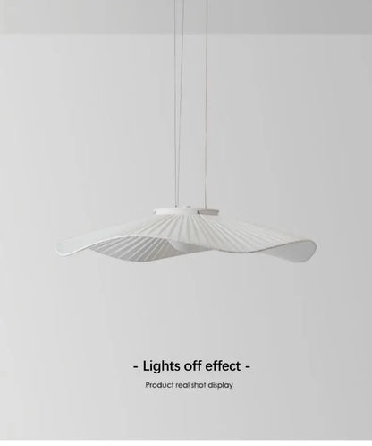 Nordic Modern Creative Restaurant Pendant Lamp Design Simple Lotus Leaf Hat Led Lights for Dining Living Room Bedroom Chandelier