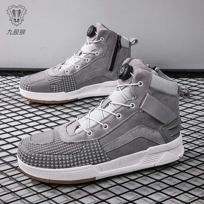 JG WOLVES Motorcycle Boots 2027 New Men Women Motorbike Riding Shoes Breathable Biker Boots Motorboats Motorcycle Shoes Bota