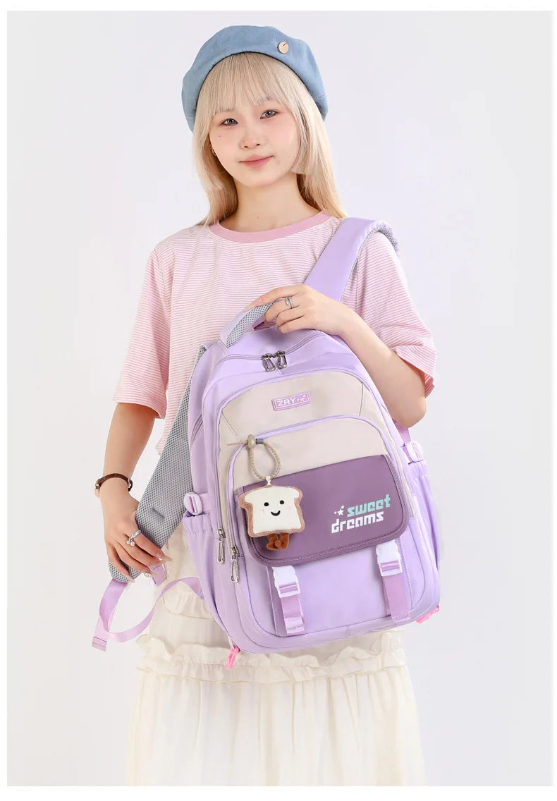 2025 Waterproof Girl Backpack Children School Bags for Kids Book Bag Children New School Backpack Girls mochila infantil escolar