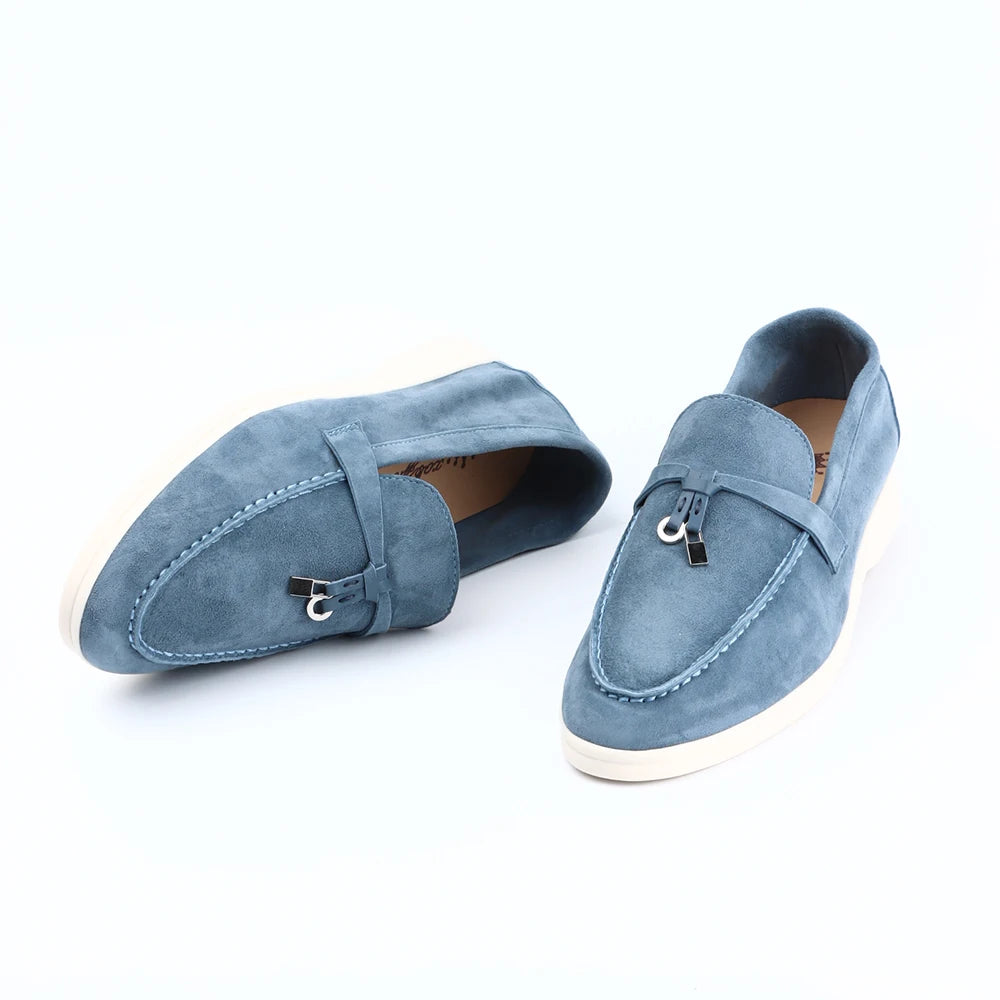 Not Logo Wholesale Women's Summer Round-Toe Rubber Stitching Adult Flats Sneakers