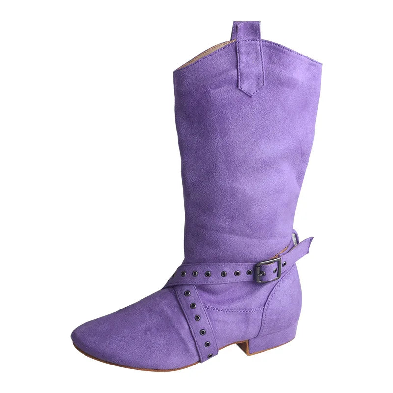 Customized Heel Practice Boots Half Boots Line Dance Boots Soft Suede Bottom Ballroom Party Dance Shoes Black Boots Dancing