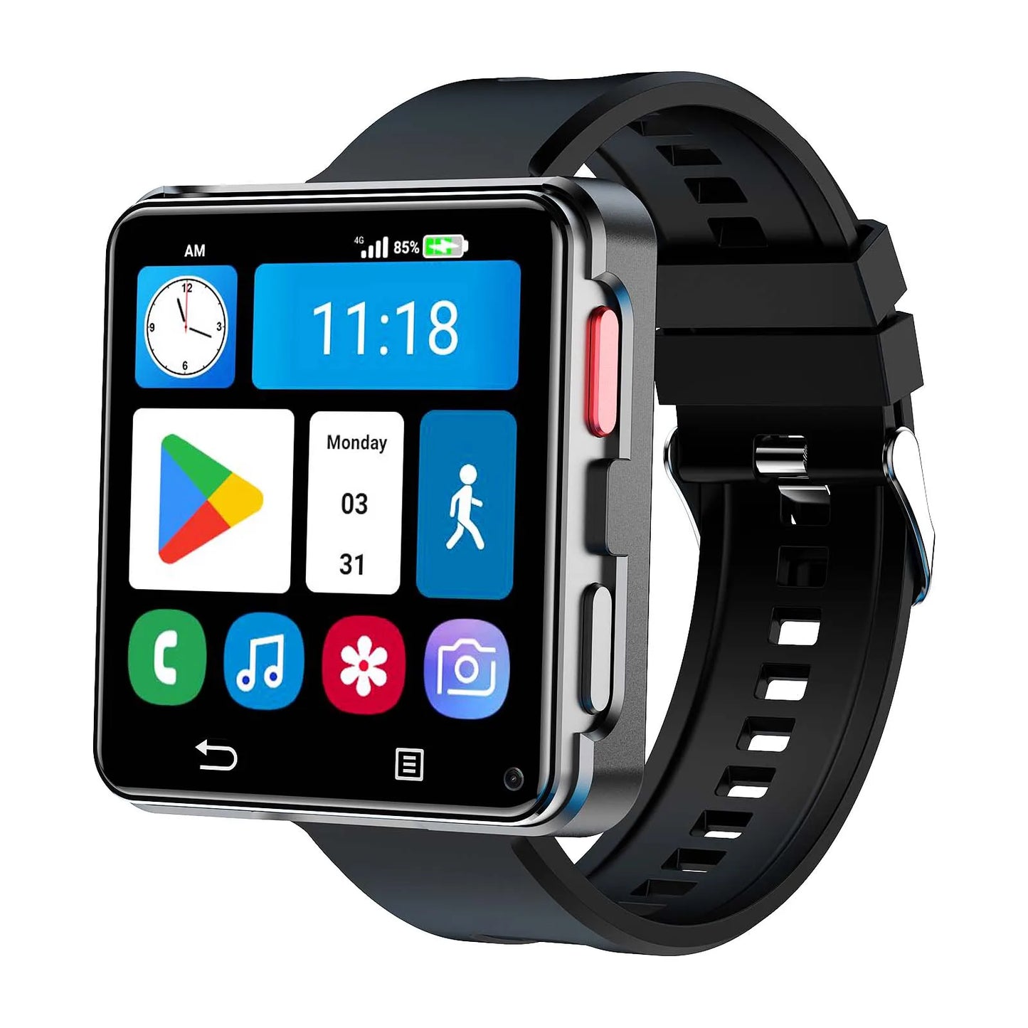 Factory S222 4G Smart Watch Android 11.0 OS 2.64inch Large Screen Smartwatch Waterproof Men Women Clocks Hours PK S999 DM100