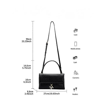 CH Detachable With Cover Chain Bag High Quality Women's Luxury Brand Bags Fashion Simple New Large Capacity Women's Shoulder Bag
