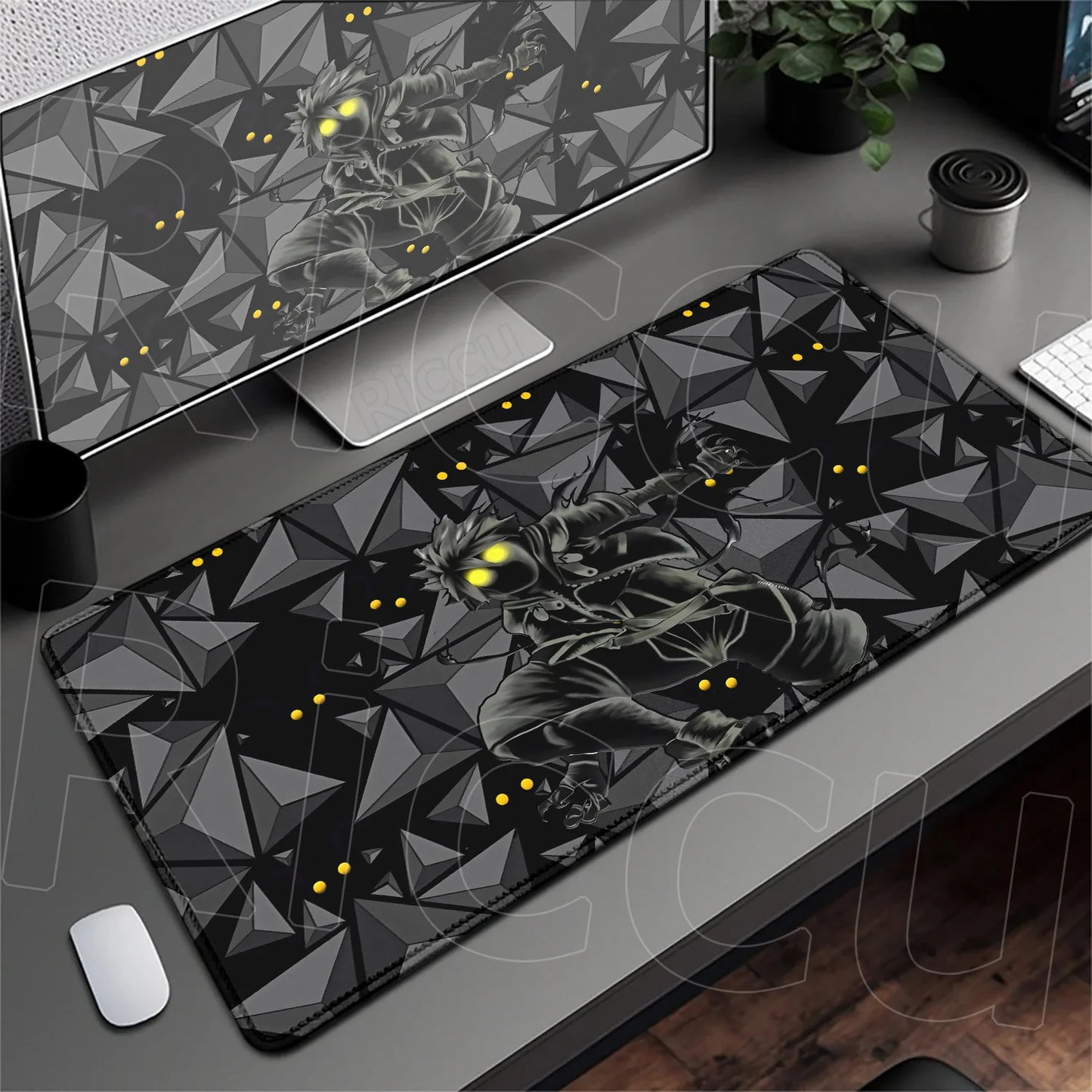 Anime Mousepad Hot Gaming K-kingdom H-hearts Non-Slip Laptop Long Deskmat Xxl Office Extended Mouse Mat Gamer Speed Keyboard Pad