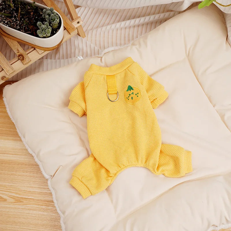 Dog Clothes Mesh Pajamas Jumpsuit Overalls For Small Dogs Chihuahua Shih Tzu Puppy All-In-One Tracksuit Pet Costume Bodysuit XXL