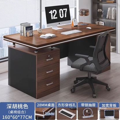 FG Display Luxury Office Desk Bedroom Reception Design Drawers Office Desk Unique Storage Universal Tavolino Postmodern Furnitur